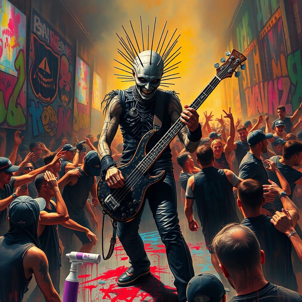 Pinhead Joins Mudvayne: Metal Festival Chaos