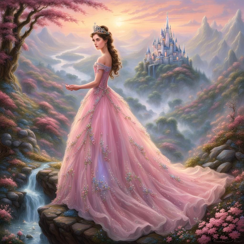 Hyperdetailed Fairy Princess in Ethereal Fantasy Style