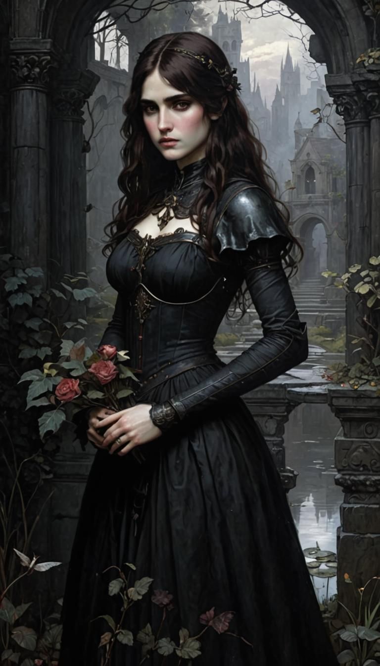 John William Waterhouse gothic