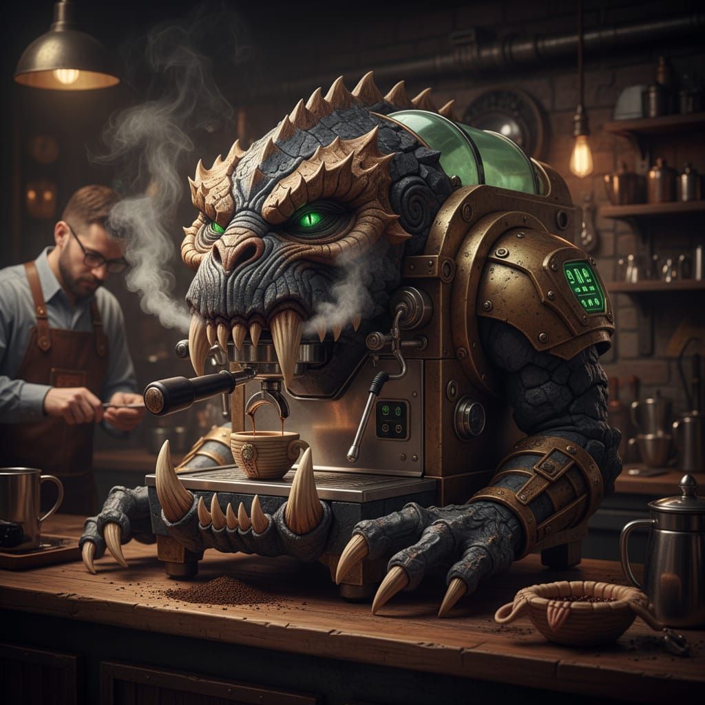 Rancor Espresso Machine Design