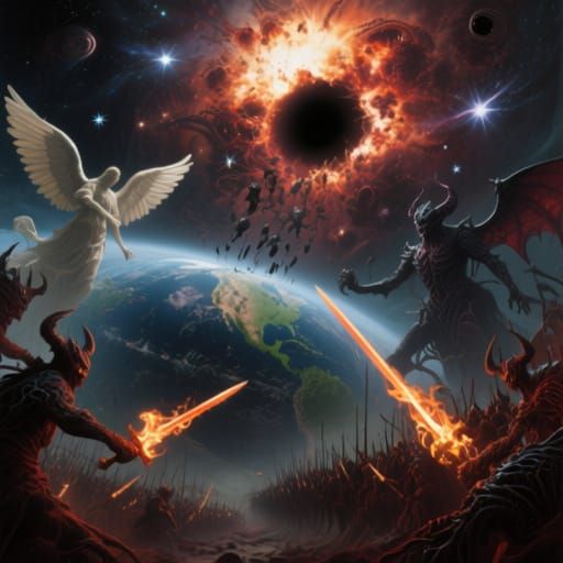 Cosmic Chaos: Azathoth's Multiverse Invasion in Dark Fantasy...