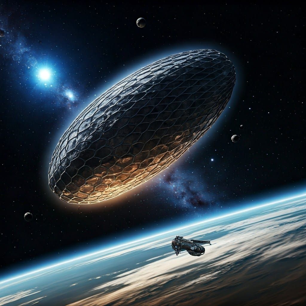 Space Miners Towing Meteorite to Ceres