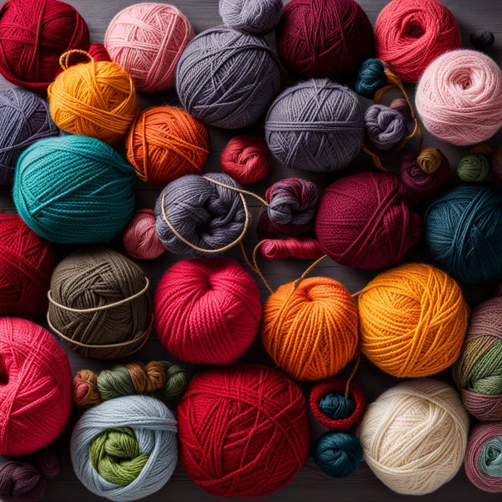 Handcrafted Yarn Treasures and Artistic Creations
