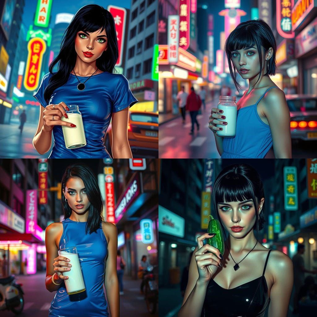 Bonsai Still Life on Natural Wood Table in Japandi Style