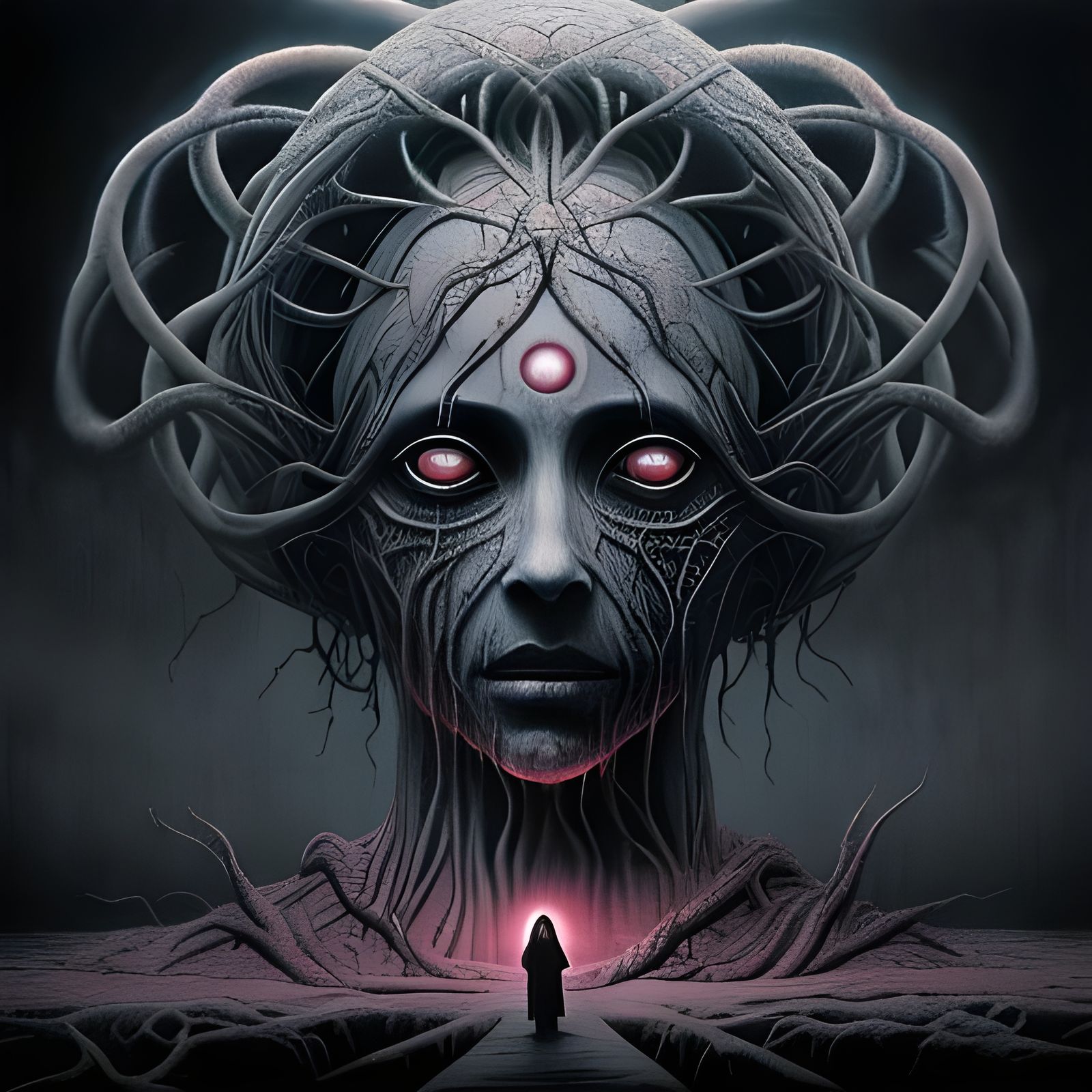 Dark Surreal Silent Hill Inspired by Beksiลski