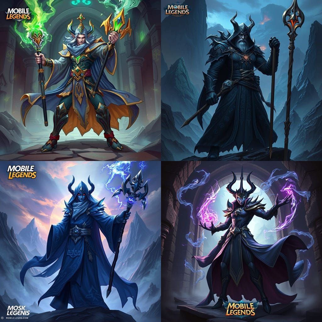 Mystical Zhask Mage in Mobile Legends