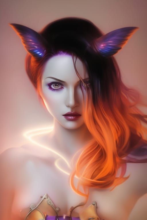 Anime Pirate Woman with Sword in Fantasy Art Style