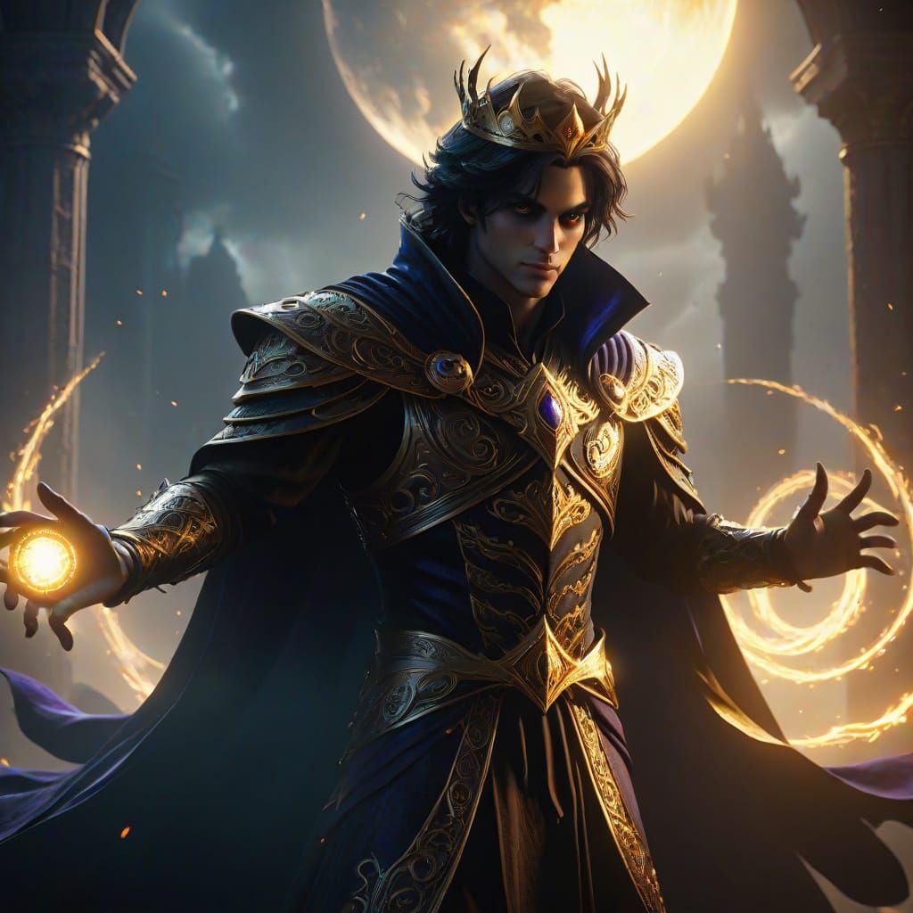 Mysterious Encounter in Twilight Palace