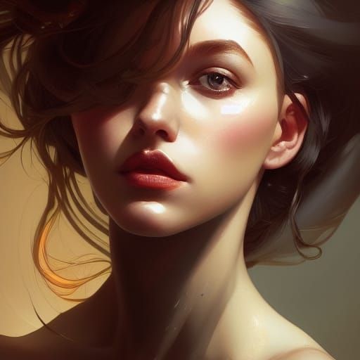 Voluptuous Woman: Hyperdetailed Portrait in Unreal Engine