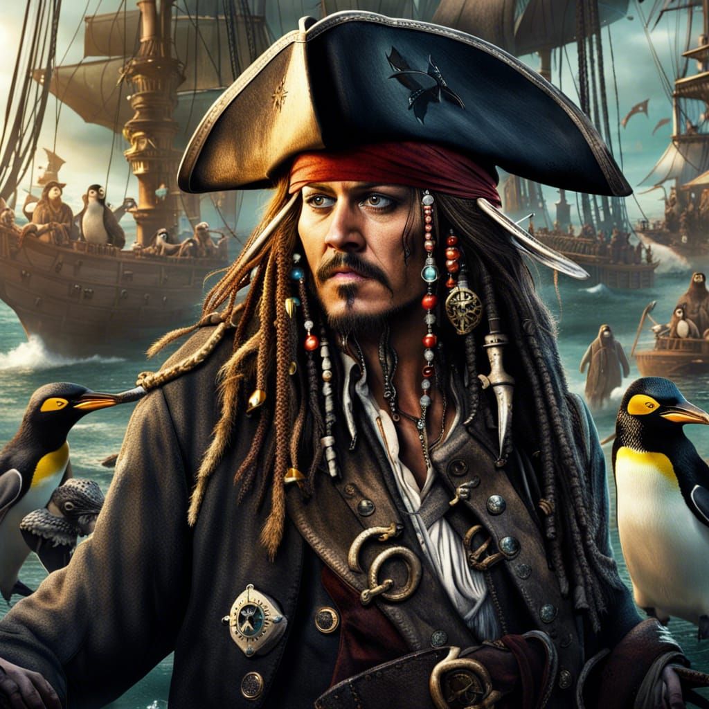 Captain Jack Sparrow's Penguin Pirate Adventure