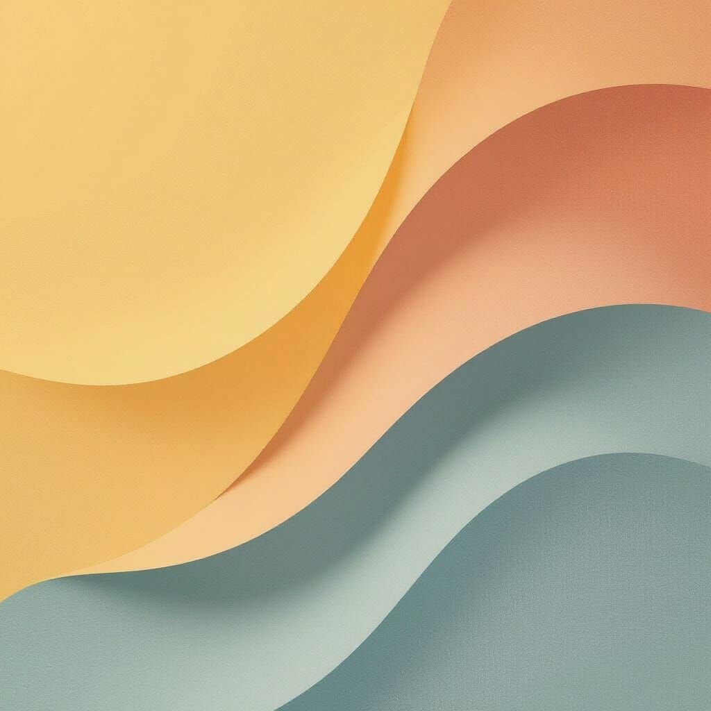 Modern Flyer Design with Gradient and Diagonal Curve