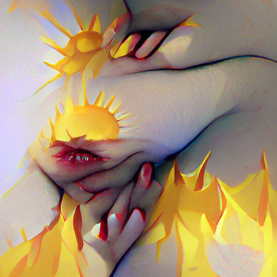 Abstract Dreamscape with Soft Gradient Hues