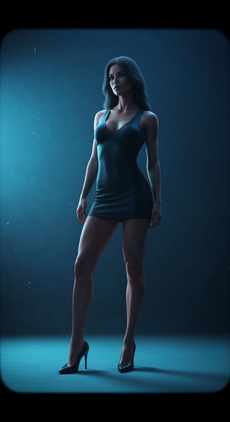 Strong Woman in Heels, Cinematic Film Still