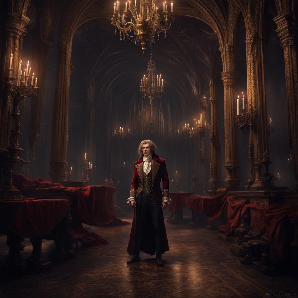 King Louis XIV as Vampire Lestat