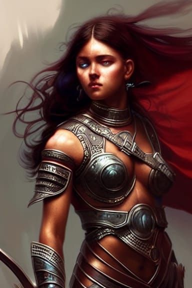 Warrior Girl from the Southern Lands