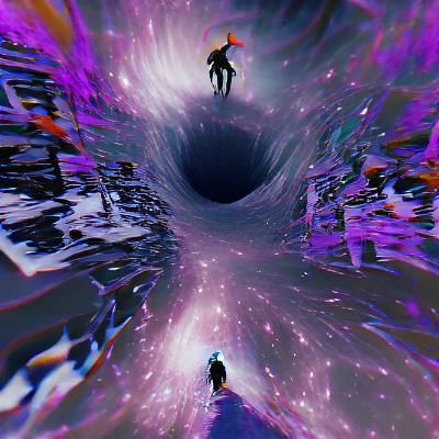 Abstract Representation of Empty Void