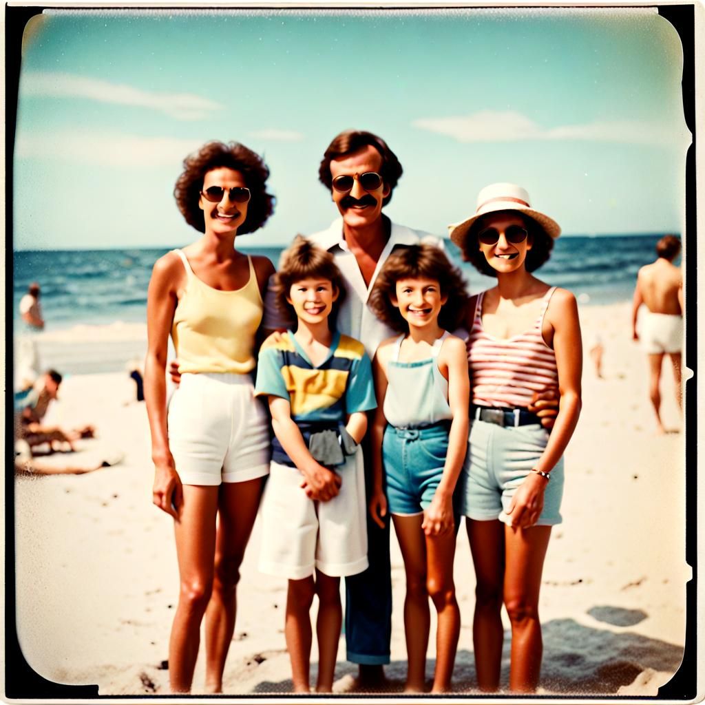 80s Beach Vacation 🏝️