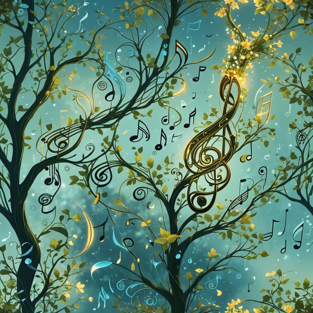 Musical Forest: A Matte Painting in Unreal Engine