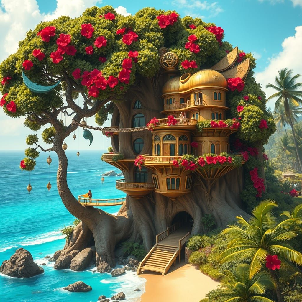 Beach Treehouse @Andrearosalife