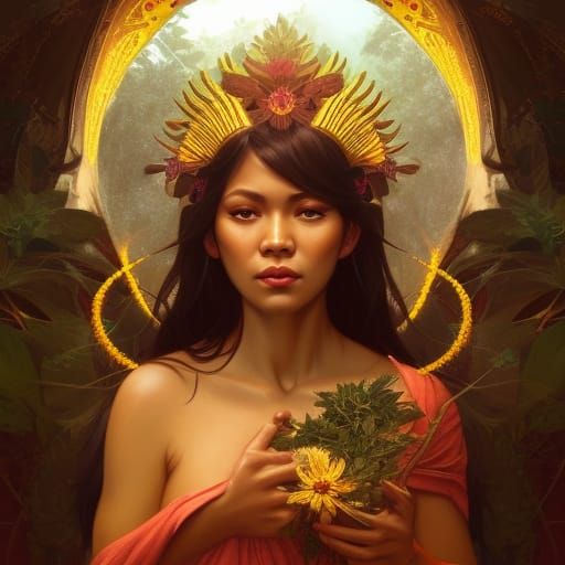 Dihas Goddess of medicinal herbs (PH)