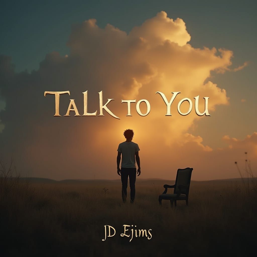 Twilight Silhouette: A Dreamy Cinematic Portrait