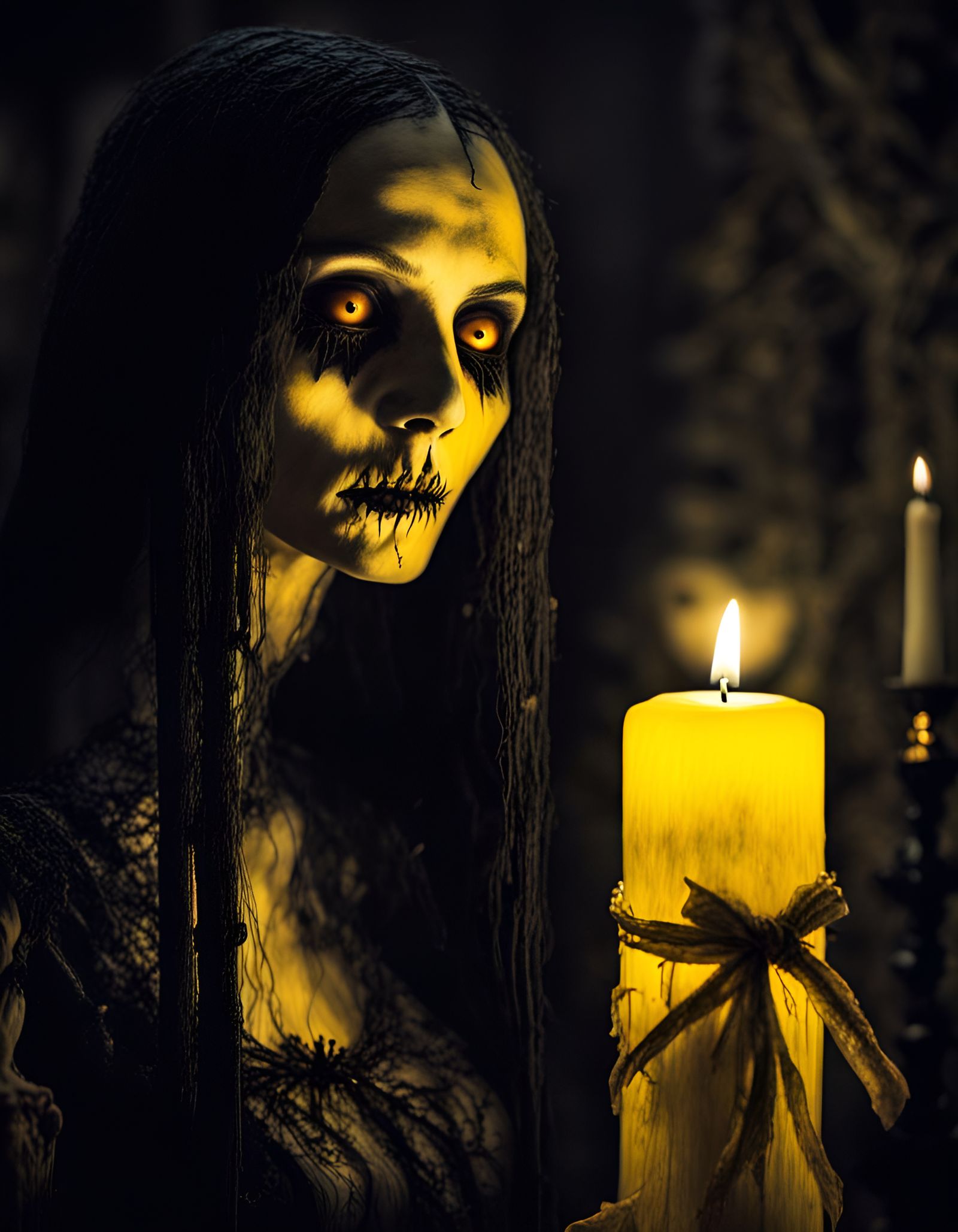 Gothic Horror: Death and the Yellow Lady
