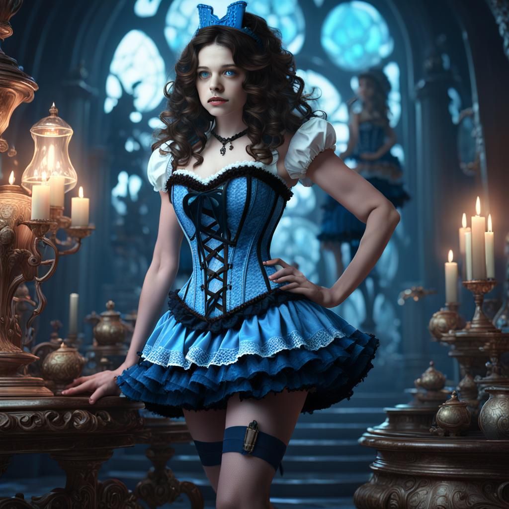 Dark Alice in Wonderland: Fantasy Concept Art