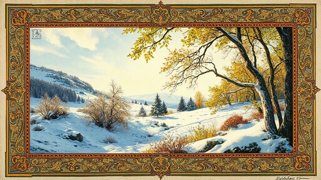 Winter's Chill Surrenders to Vibrant Spring in an Enchanted ...