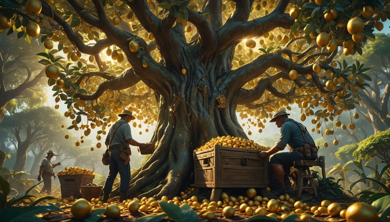 Harvesting Golden Fruit from a Money Tree