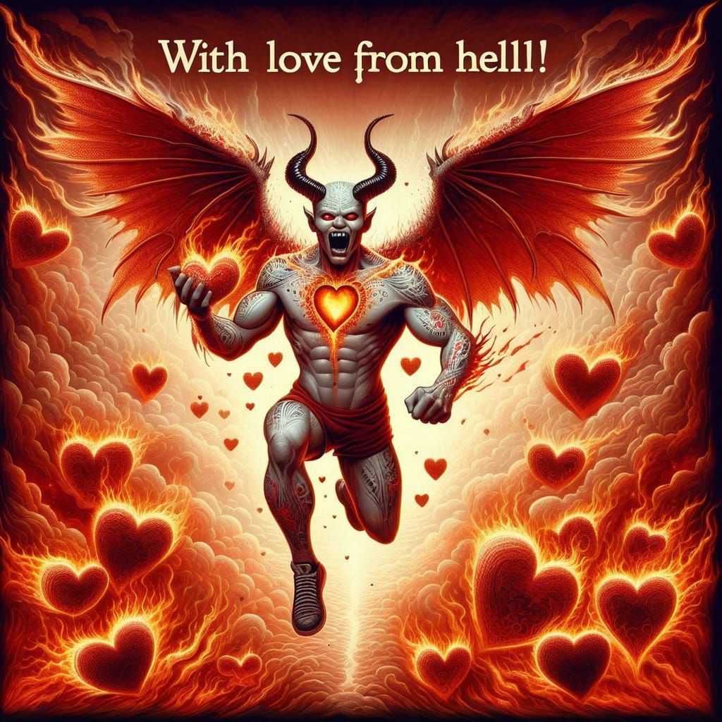 Valentine's Day card  from hell