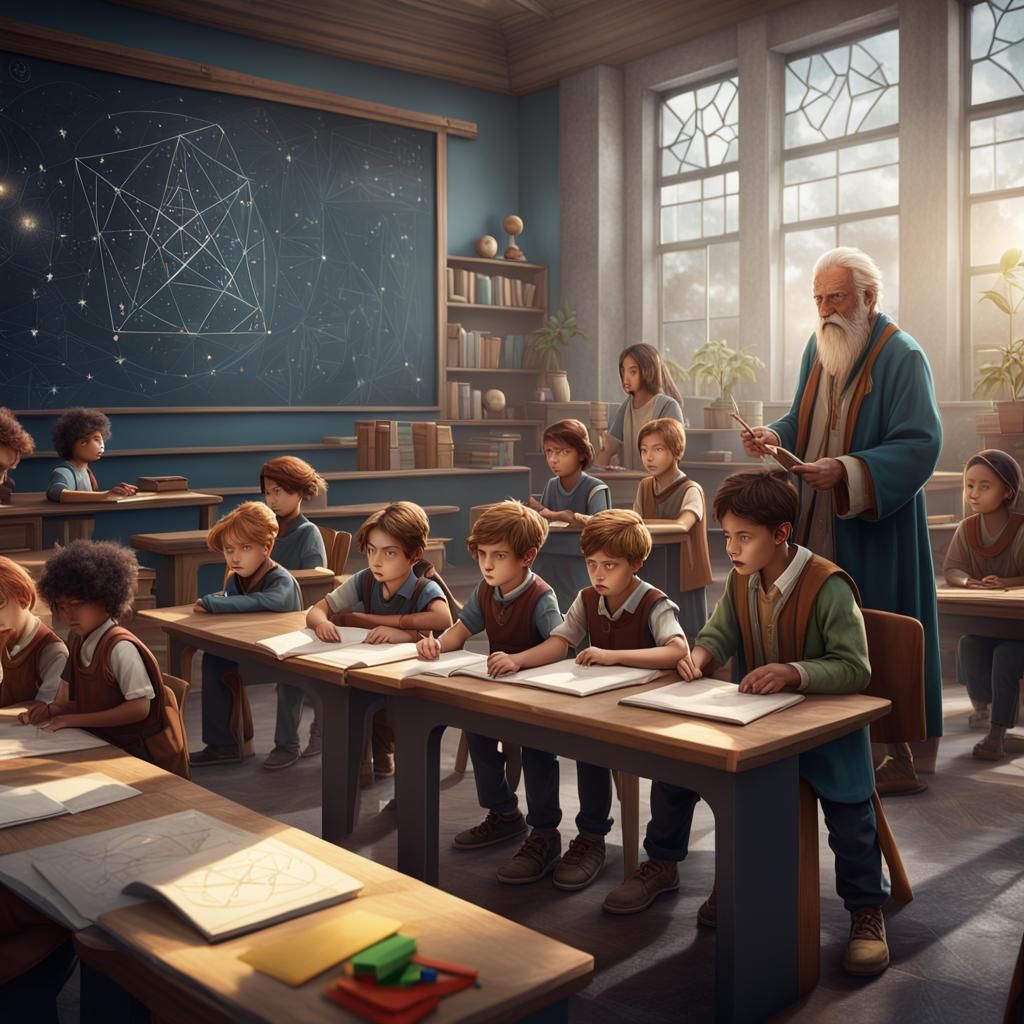 Pythagorus Teaches Geometry in a Modern Classroom