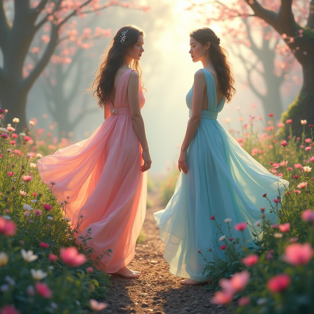Spring Awakening in Dreamlike Beauty
