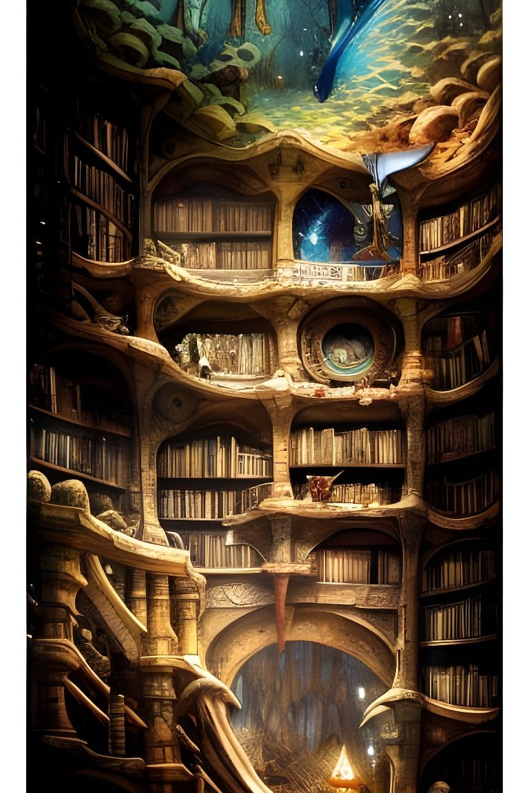 Underground library