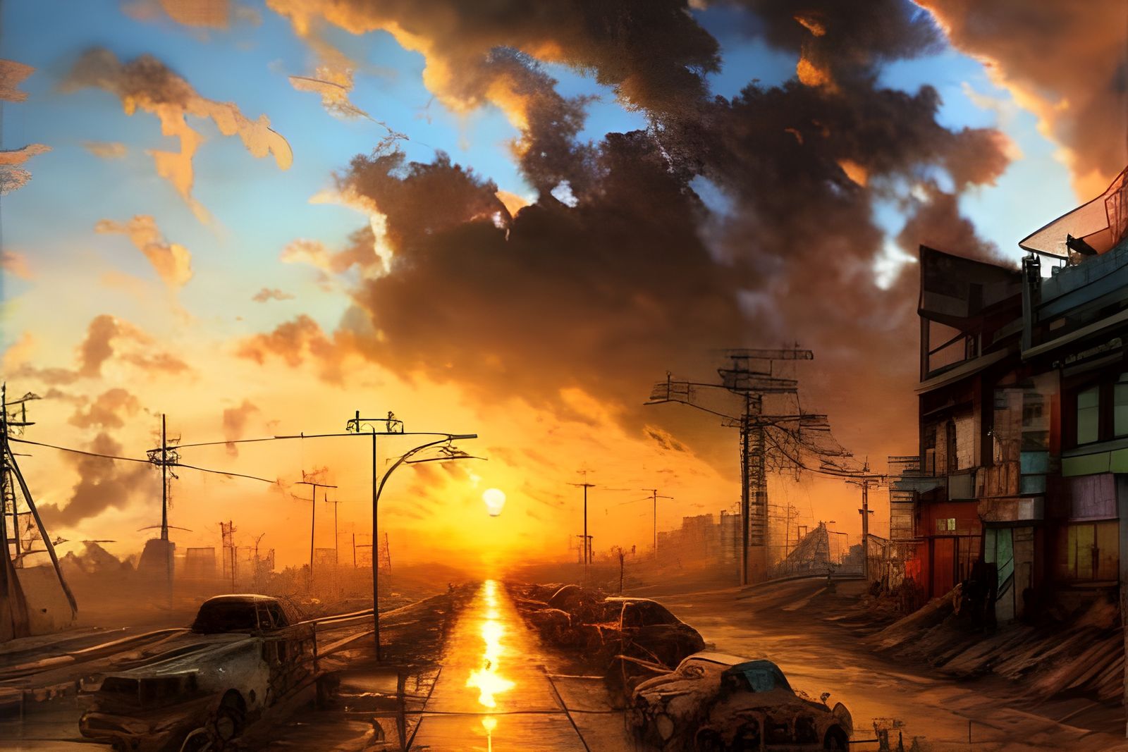 Exodus: a Visual Short Story (Part 2 of 9) - The Long Road to Big City