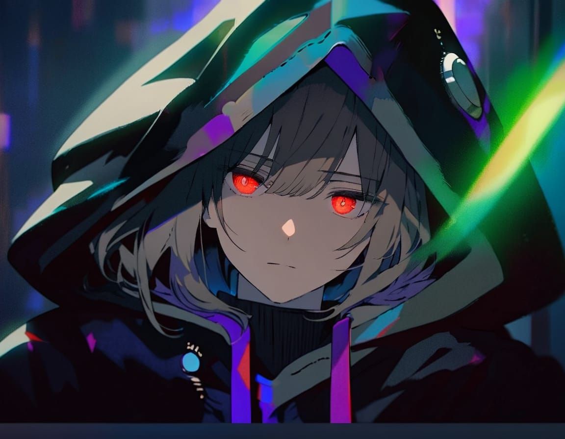 Intense Brown Eyes in Moody Cinematic Portrait