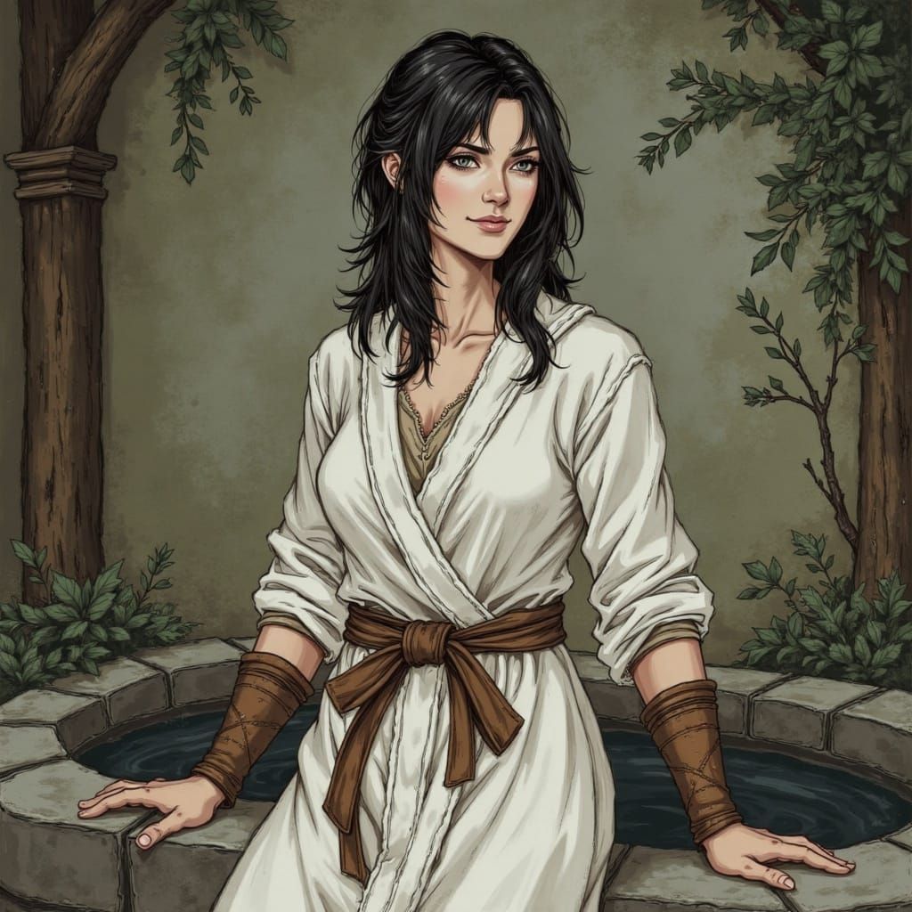 Vinneth Smiles Widely in Bathrobe After Refreshing Bath