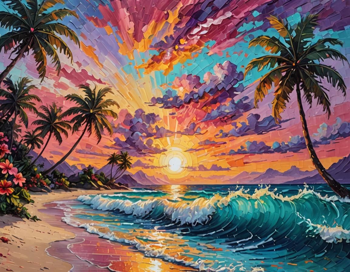 “Sunset” a poem by Tanushka