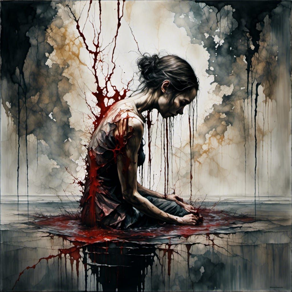 Visceral Terror: Cascades of Bright Blood