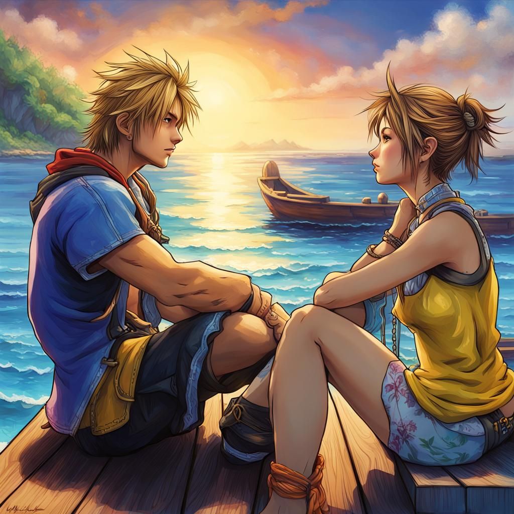 Tidus and Yuna: A Final Fantasy Love Story