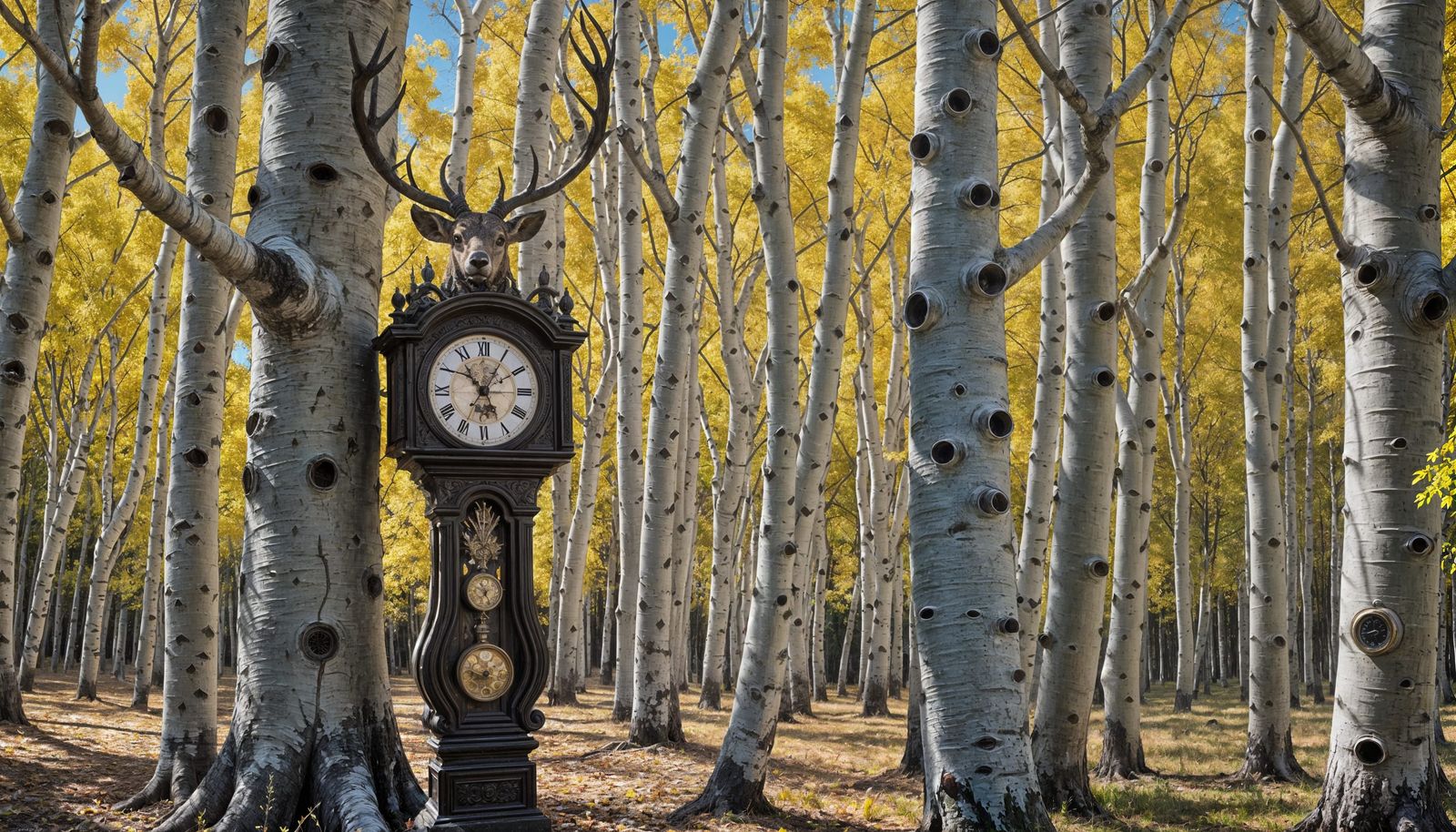 My Deer Grandmothers Clock