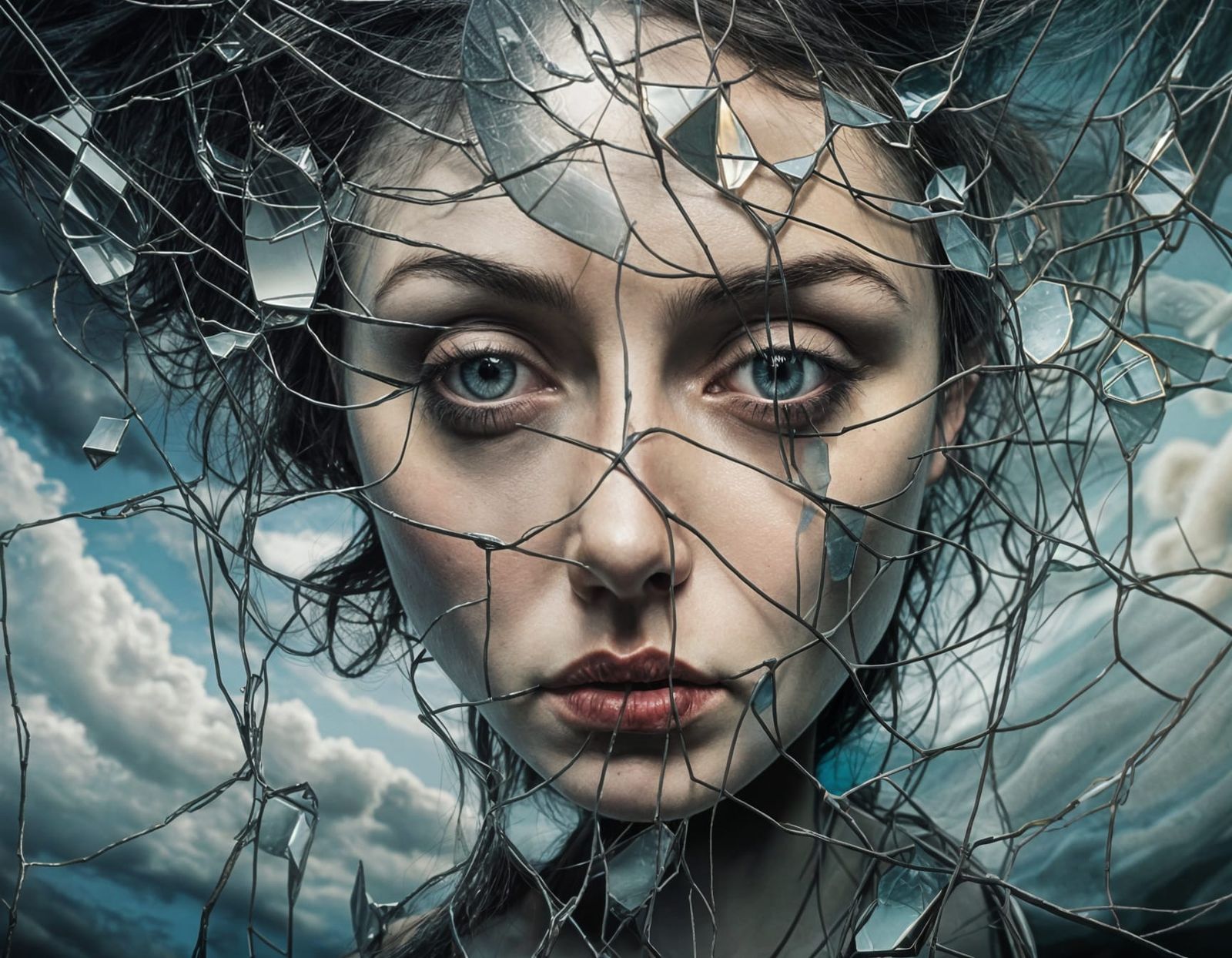 Let the mirrors forget your face -..