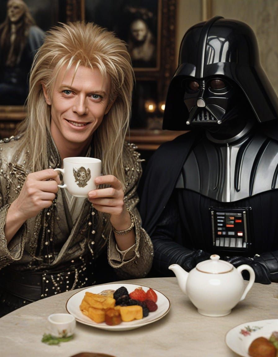 David Bowie as Jareth Teaches Darth Vader the Art of Whimsic...