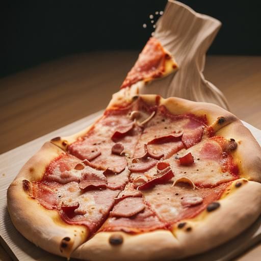 Bacon Pizza: Professional Photography with Bokeh