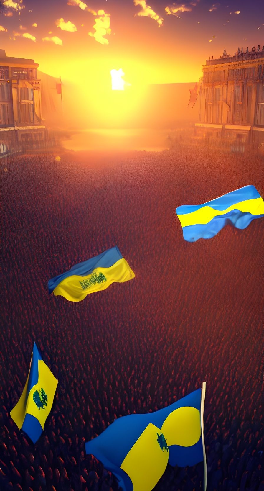 Ukrainians Celebrate Victory, Peace, and Independence