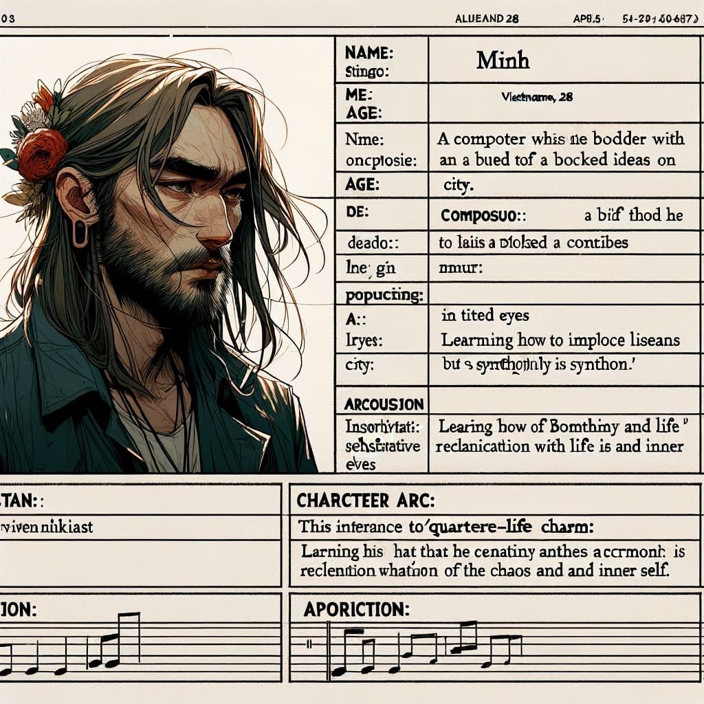 Storyboard: Composer's Journey to Self-Realization