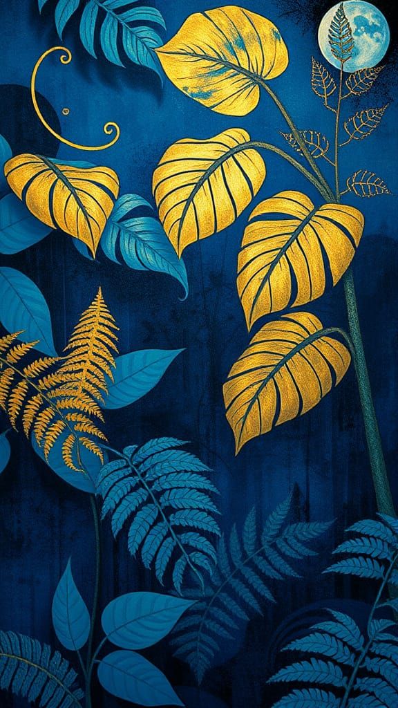 Gothic Whispers in Iridescent Hues