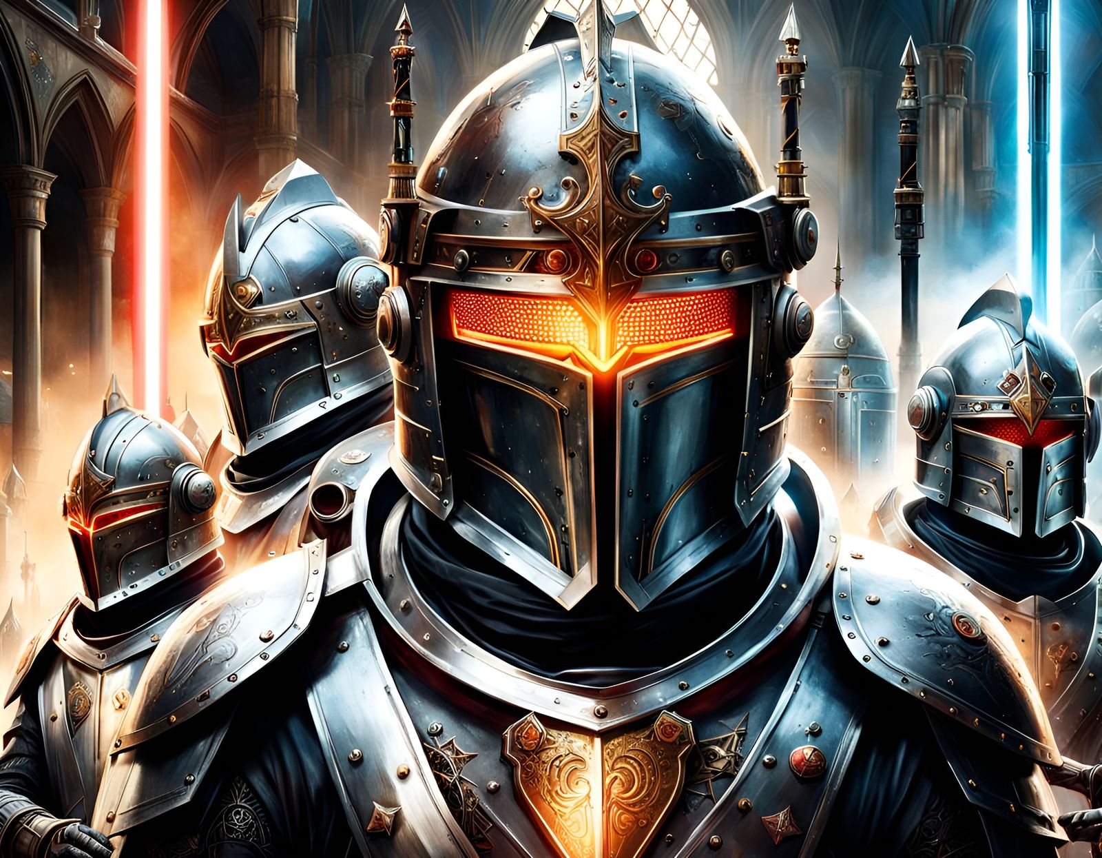 King Arthur as Space Knights: Medieval Sci-Fi Fusion