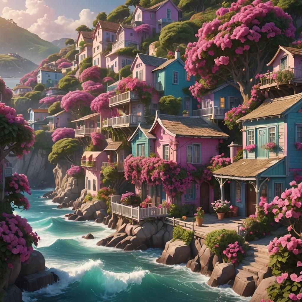 Seaside village