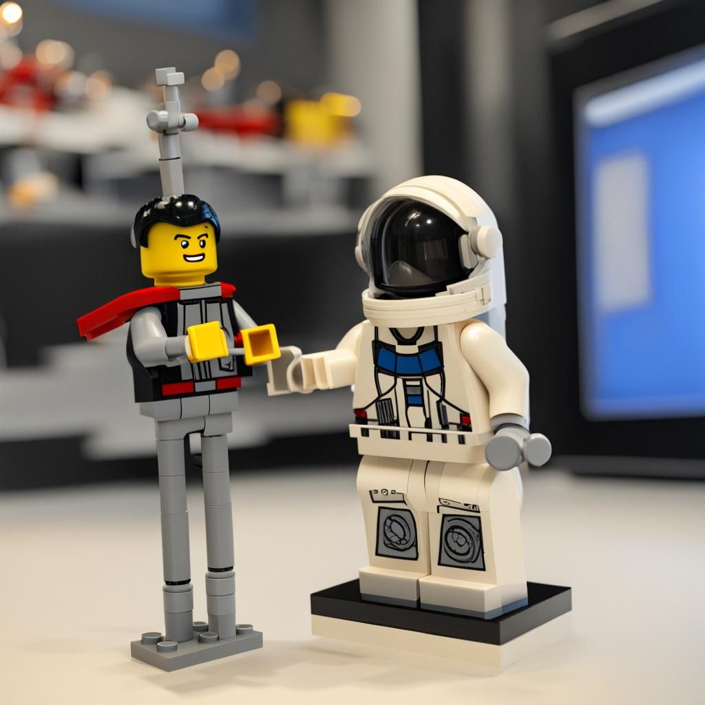 Lego Figure in Spacesuit