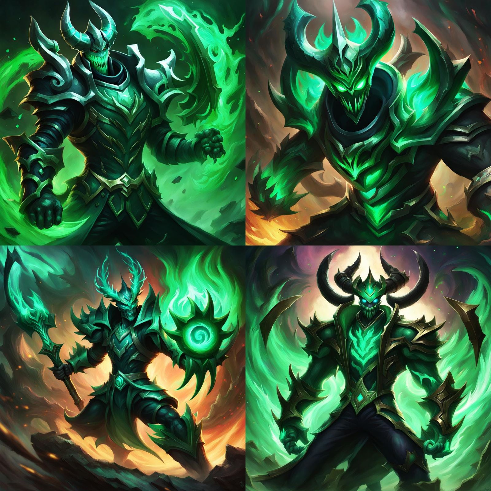 Thresh from League of Legends Illustration